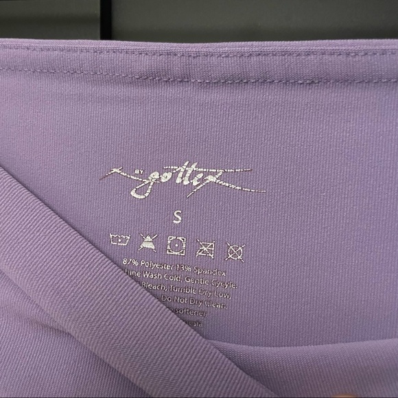 Gottex purple leggings - Picture 2 of 3
